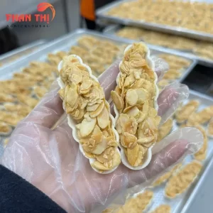 Bánh thuyền hạnh nhân cắt lát dinh dưỡng