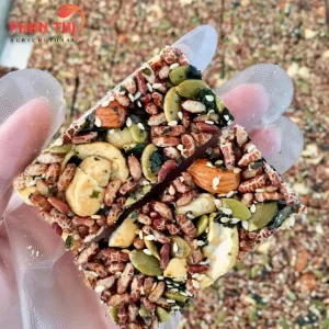Bán sỉ Thanh gạo lứt rong biển mix hạt dinh dưỡng